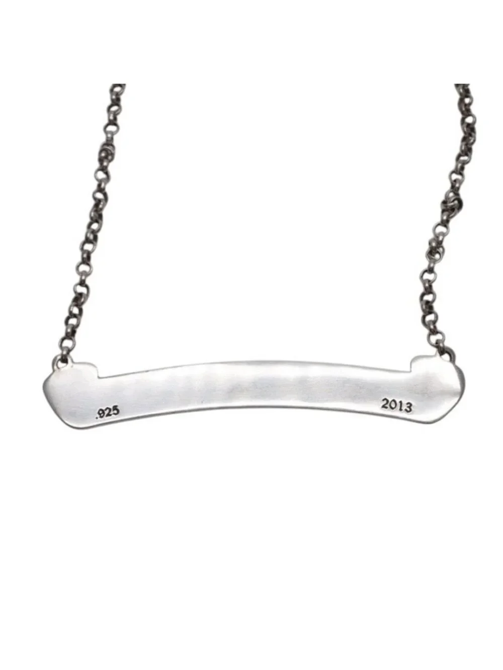 Chrome Hearts Scroll Label Neckchain Necklace